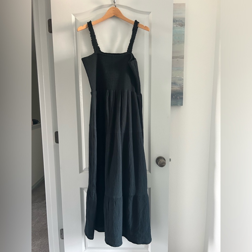 Marine Layer Selene Double Cloth Maxi Dress Size XL